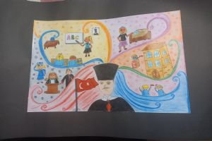 Selimpaşa öğrencisi Duru Kıran’ın eseri 1. seçildi