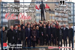 Esen: Muhtarlarımız için mücadelemize devam edeceğiz