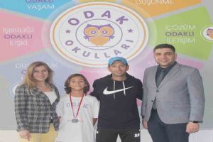 Küçük Erkekler kategorisinde 2. oldu
