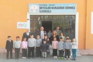 Artar, Beyciler okullarını ziyaret etti