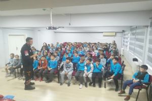 Öğrencilere afet eğitimi