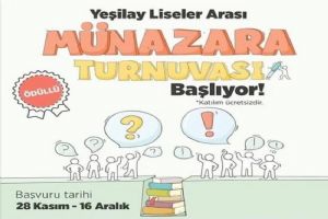 Yeşilay Liseler Arası Münazara