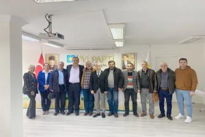 İYİ Parti İlçe Başkanına ziyaret akını