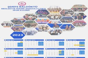 Baldöktü Spor Kulübü’nün takvimi basıldı