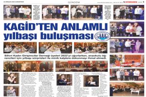 KAGİD’ten anlamlı yılbaşı buluşması