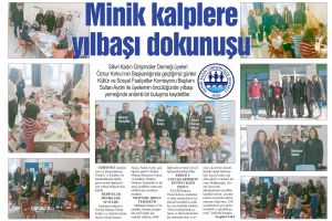 Minik kalplere yılbaşı dokunuşu