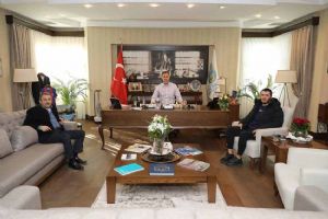 Başkan Yılmaz’ı ziyaret ettiler