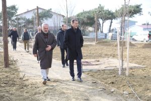 Çok Amaçlı Park ve Spor Alanı çalışmaları devam ediyor