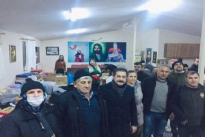 Deprem bölgesine bir destek de Silivrili canlardan