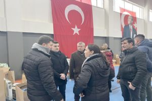 “Umudu ve dayanışmayı büyüten vatandaşlarımıza teşekkürler”