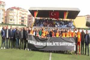 Çorluspor 1947- Tepecik depremzedeler için elele