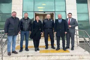 MHP’den Emniyete tebrik ziyareti