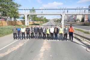 Silivri Şehir Geçişi Projesinde ilk kazma vuruldu