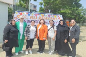 Çanta’da Okul Veli Dayanışma kermesine katıldılar