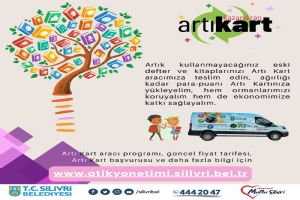 Eski defter ve kitaplar Artı Kart ile harçlık oluyor