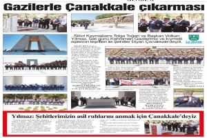 Gazilerle Çanakkale çıkarması