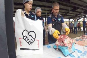 Belediye, bağışları bu bayramda da hayra dönüştürdü