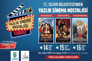 Silivri’de yazlık sinema heyecanı başlıyor