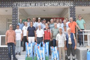 Kanola ile Buğday hasadına ve Tohum Dağıtım Programına katıldılar