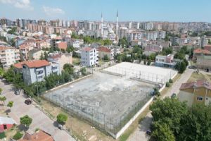 Mimarsinan’da Kapalı Pazar ve Futbol Sahası çalışmaları sürüyor