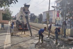 Yol bakım ve onarım çalışmaları sürüyor