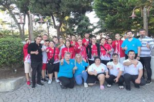 Down Sendromlu Özel Sporcular Milli Takım Kalepark’ta ağırlandı