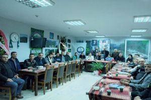 Rizeliler yeni  yönetimi toplandı