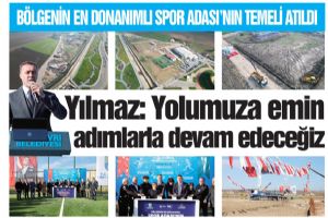 BÖLGENİN EN DONANIMLI SPOR ADASI’NIN TEMELİ ATILDI