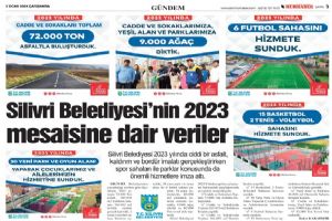Silivri Belediyesi’nin 2023 mesaisine dair veriler