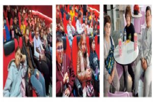 Yunus Emre öğrencileri sinemaya gitti