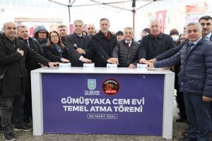 Gümüşyaka Cemevi’nin temeli atıldı