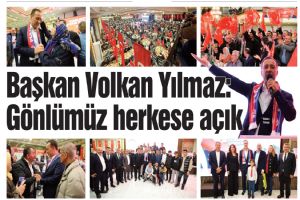 Başkan Yılmaz: Gönlümüz herkese açık