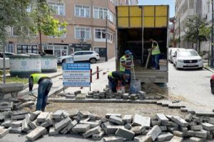 Fen İşleri Müdürlüğü yol bakım çalışmalarını sürdürüyor