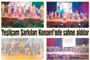 Yeşilçam Şarkıları Konserinde sahne aldılar