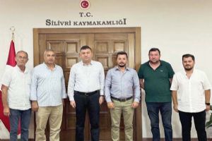 Servisçiler Derneği’nden Kaymakam Tolga Toğan’a ziyaret