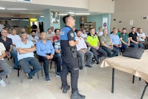 Şoförlere bilgilendirme semineri