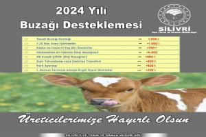 2024 Yılı Buzağı Desteklemeleri
