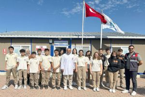 Tarım Lisesi’nden Küçük Hayvan Rehabilitasyon Merkezi’ne ziyaret
