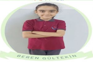 Gümüşyaka öğrencisi Beren Gültekin’den Şiir Yarışmasında ilçe başarısı