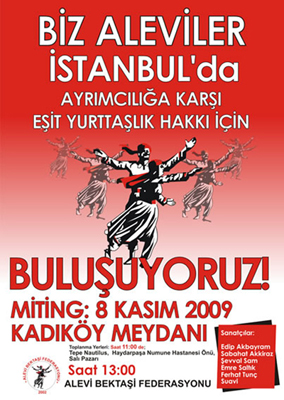 Köroğlundan Büyük  Alevi Mitingine Davet