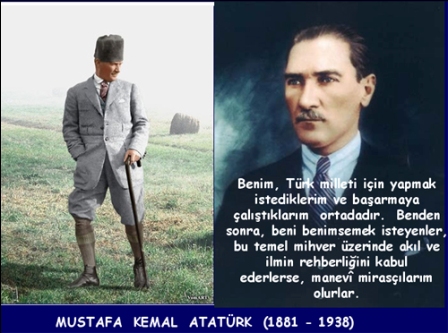 Atamızı Özlem Ve Minnetle Anıyoruz