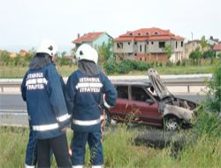 Trafikte Yangın