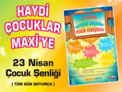 23 Nisan Coşkusu, Silivri Maxi City Alışveriş Merkezinde Yaşanacak.