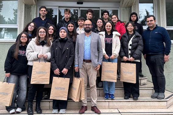 Prof. Dr. Fuat Sezgin Fen Lisesi’nden Sarten Ambalaj Fabrikasına Teknik Gezi