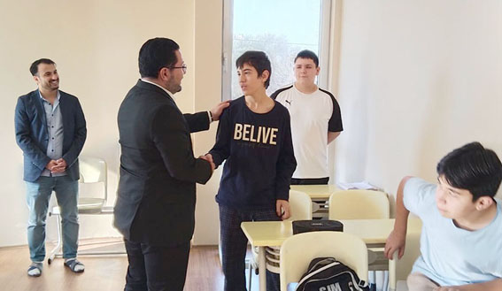 Silivri Milli Eğitim Müdürü Damat'tan Selimpaşa Anadolu İmam Hatip Lisesi'ne ziyaret
