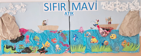 Silivri Çağrıbey Ortaokulu'ndan Çevre Projesi