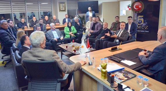 Volkan Yılmaz ve Zafer Yalçın’dan Ak Parti Silivri Teşkilatına ziyaret