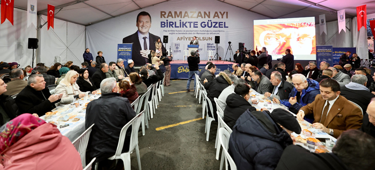 Silivri'de Ramazan’ın ilk iftarı Şehit Aileleri ve Gazilerle yapıldı