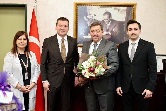 Silivri Belediye Başkanı Balcıoğlu’ndan 14 Mart Tıp Bayramı ziyareti