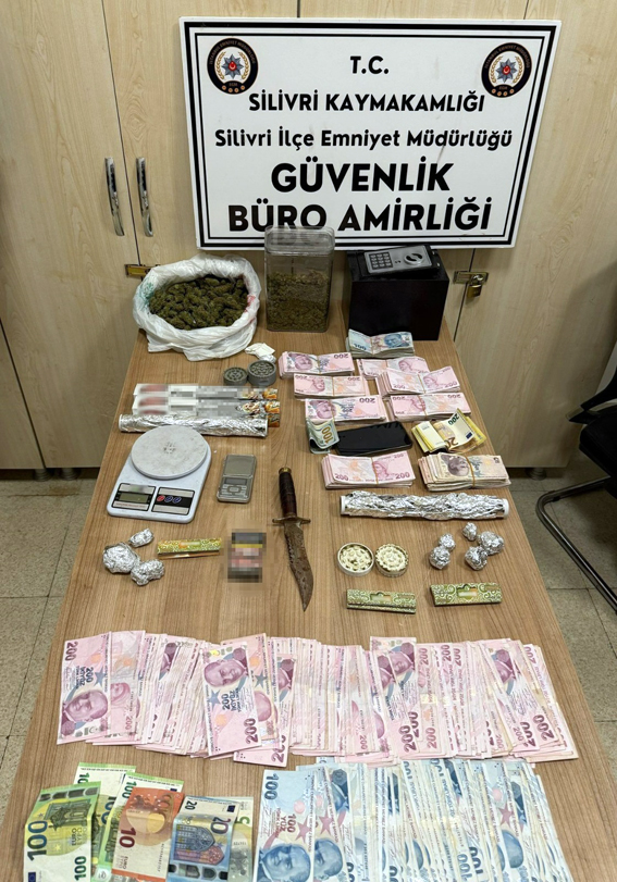 Silivri’de uyuşturucu tacirlerine operasyon: 4 gözaltı